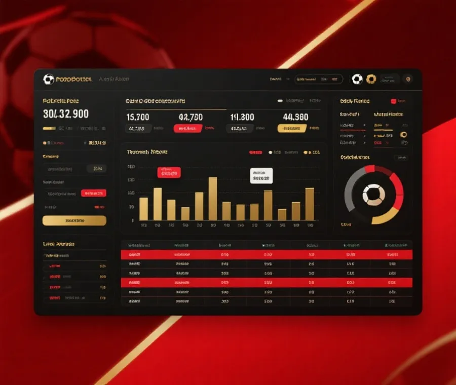 世界杯赔率对比矩阵界面示意图