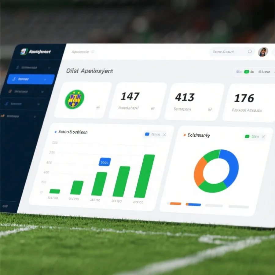 球队与球员数据对比分析界面