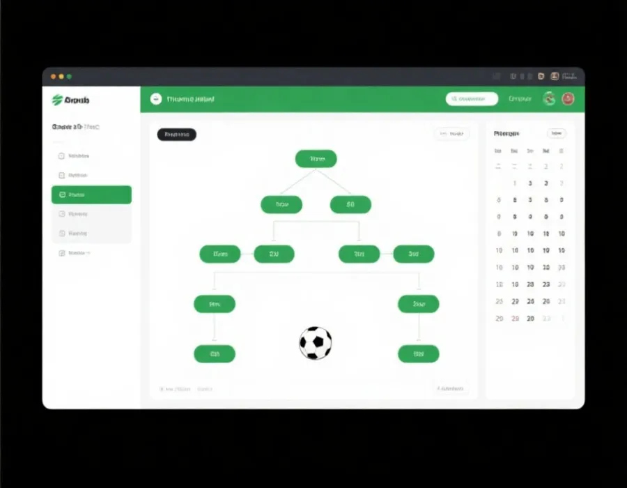 世界杯赛程结构示意图